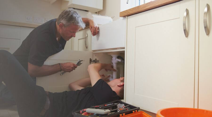 Professional sink repair in Ambia, IN